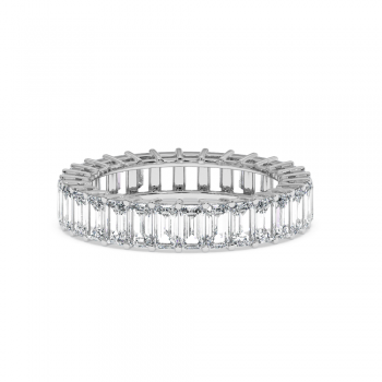 3.47 ct Baget Diamond Eternity Ring