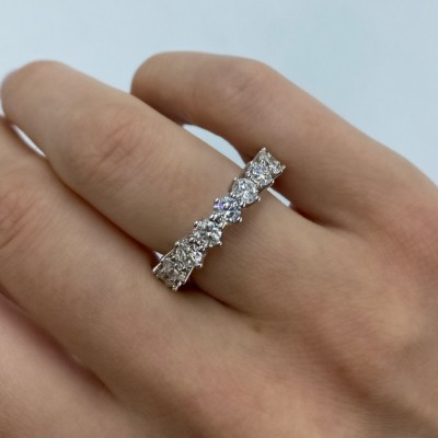 3.60 ct diamond Eternity wedding ring