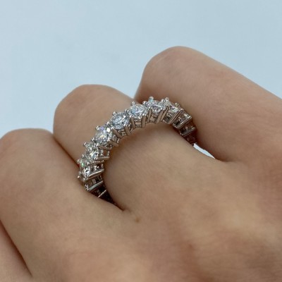3.60 ct diamond Eternity wedding ring