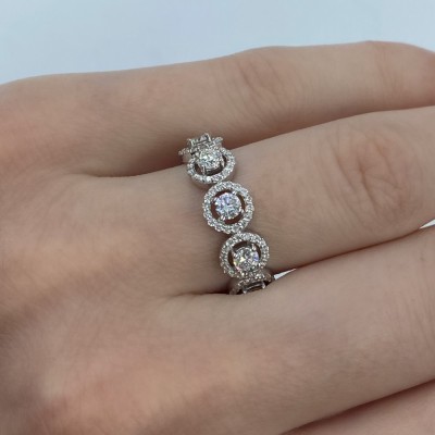 Eternity 1.65 ct diamond Eternity ring