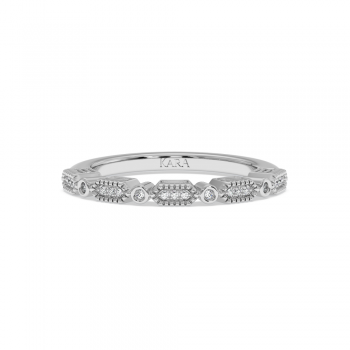 0.07ct Semi Eternity Diamond Eternity Ring