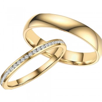 0.25 ct diamond wedding rings