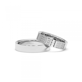 0.29ct diamond wedding rings