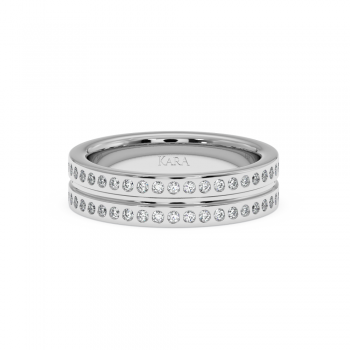 0.35 ct diamond wedding rings