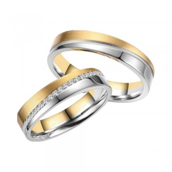 0.40 ct diamond wedding rings