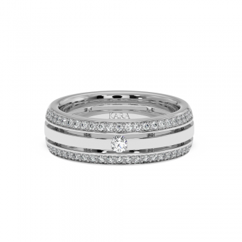 0.46 ct diamond wedding rings