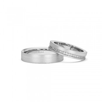 0.49ct diamond wedding rings