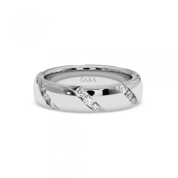 0.69 ct diamond wedding rings