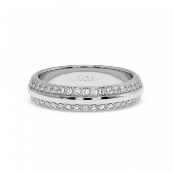 0.77 ct diamond wedding rings