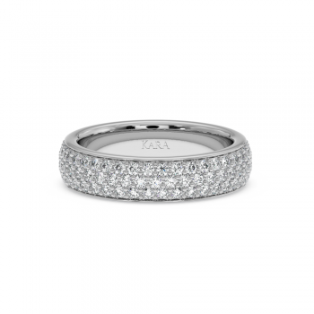 1.47 ct diamond wedding rings