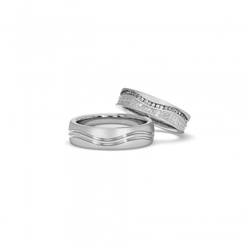 2ct Diamond Wedding Rings