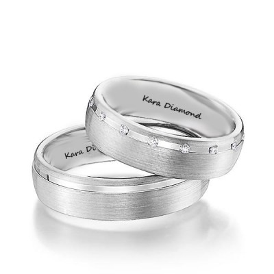 0.25 ct diamond wedding rings