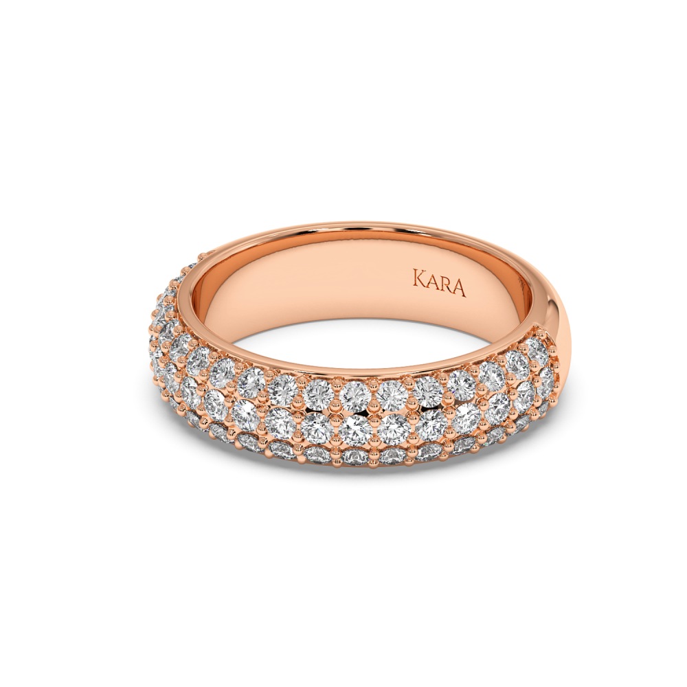 1.07ct Diamond Wedding Ring