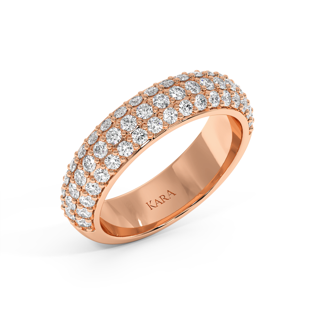 1.07ct Diamond Wedding Ring