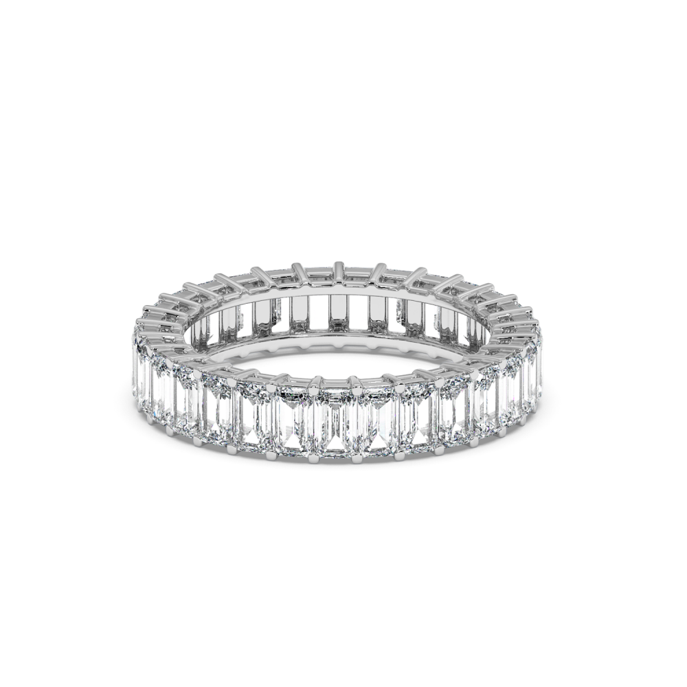 3.47 ct Baget Diamond Eternity Ring