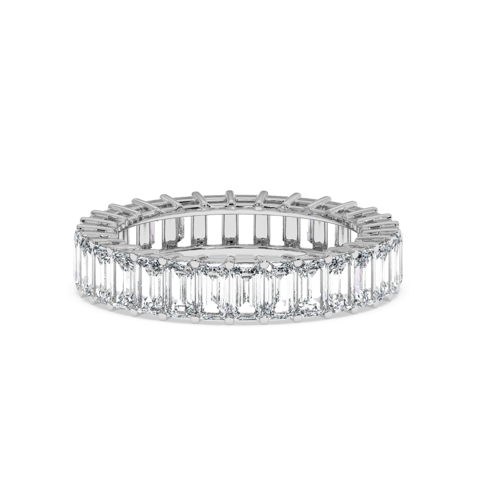 3.47 ct Baget Diamond Eternity Ring