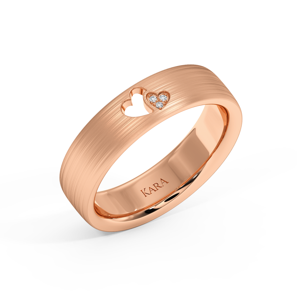 0.01ct diamond wedding rings