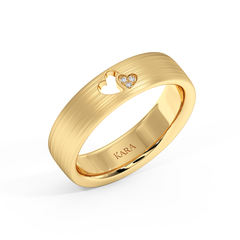 0.01ct diamond wedding rings