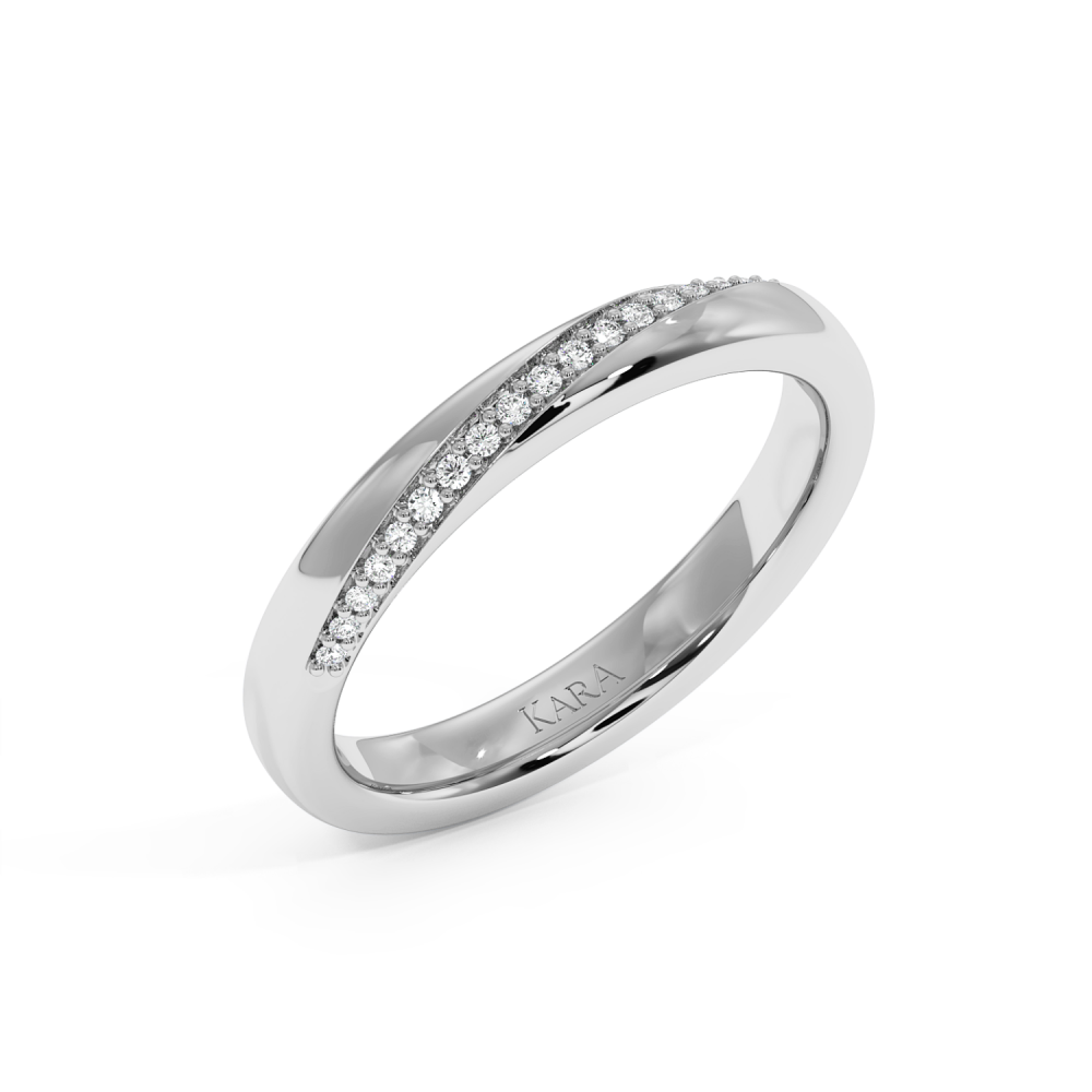 0.06 ct diamond wedding rings