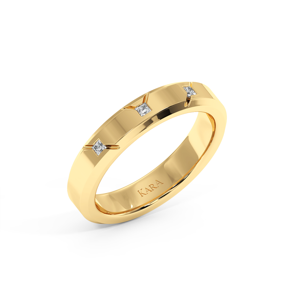 0.06ct diamond wedding rings