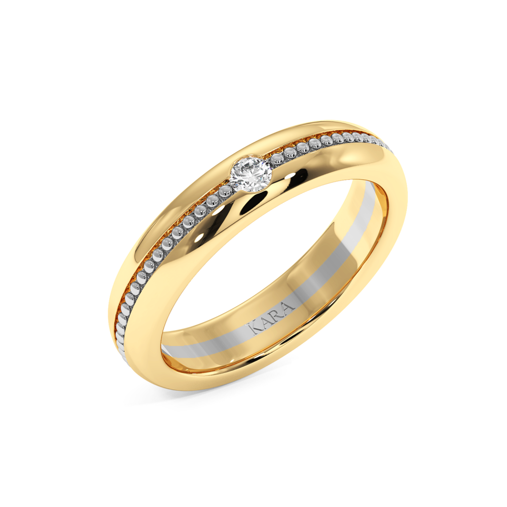 0.08ct diamond wedding rings