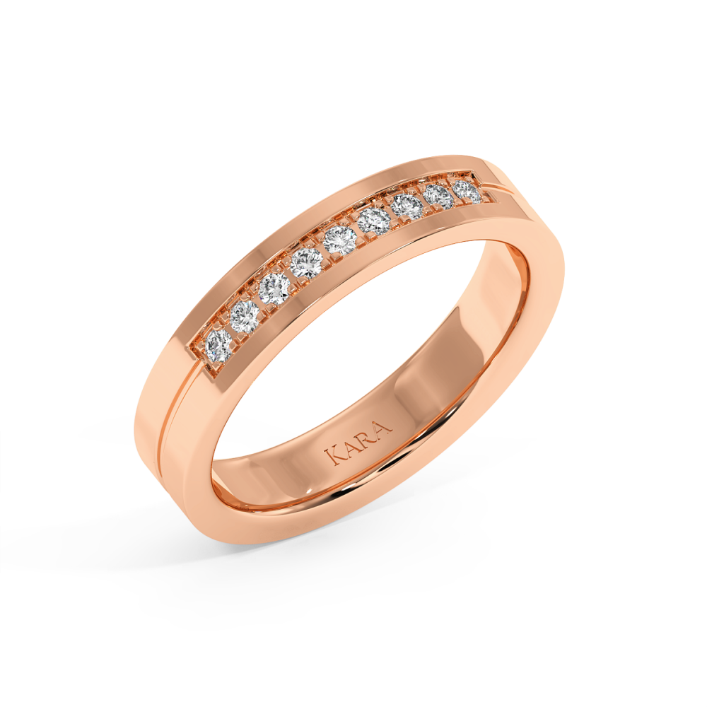 0.11 diamond wedding rings