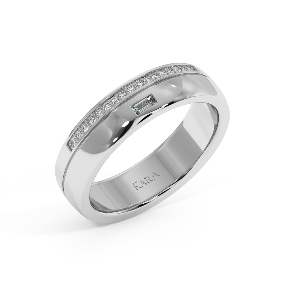 0.11ct diamond wedding rings