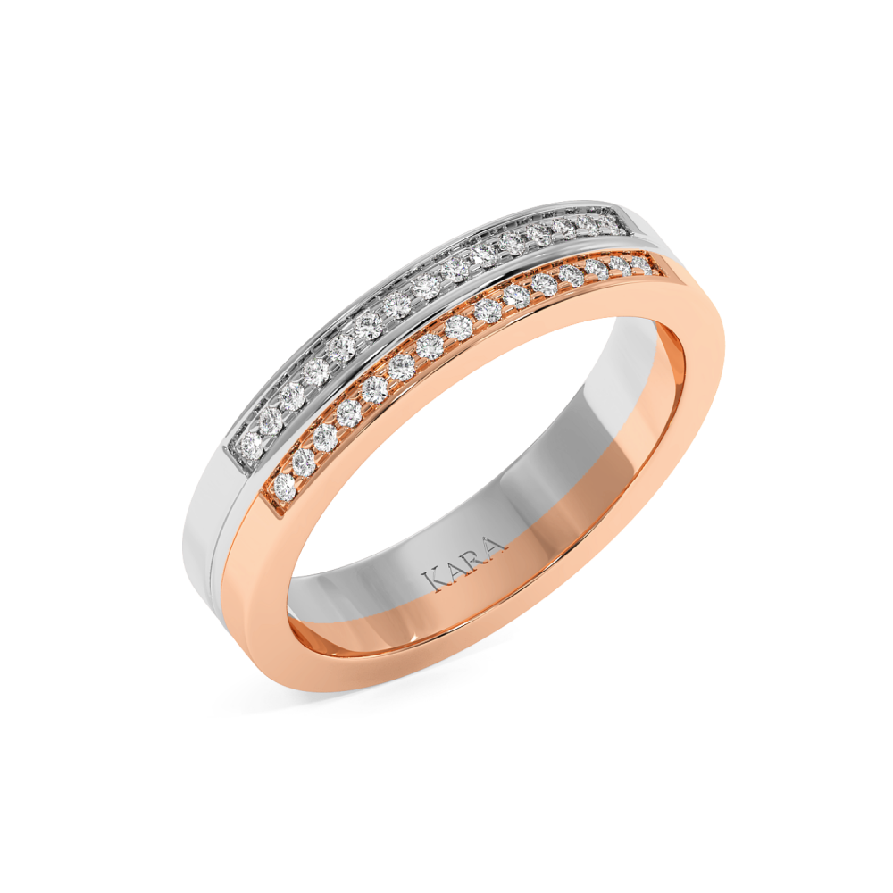 0.11ct diamond wedding rings