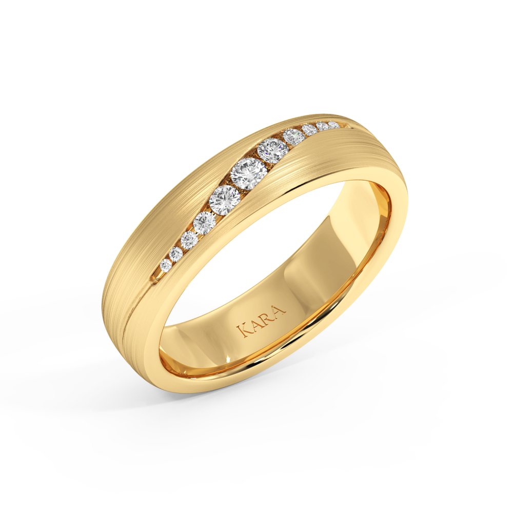 0.13ct diamond wedding rings