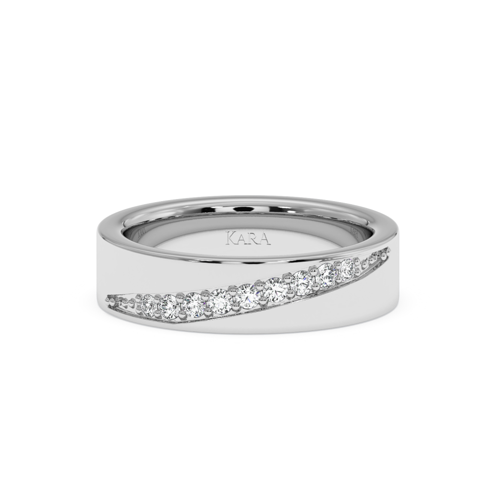 0.18 ct diamond wedding rings