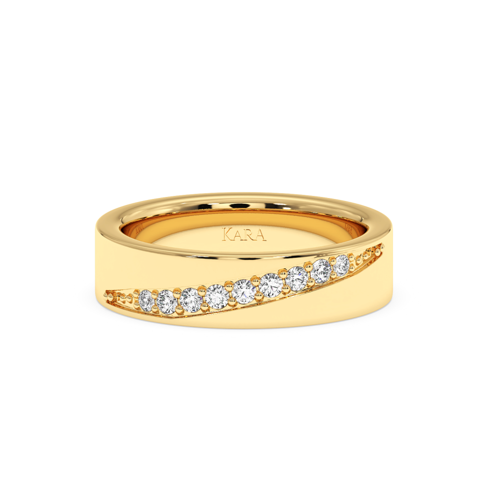 0.18 ct diamond wedding rings