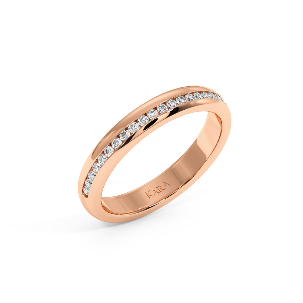 0.18ct diamond wedding rings