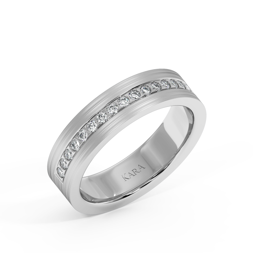 0.21ct diamond wedding rings