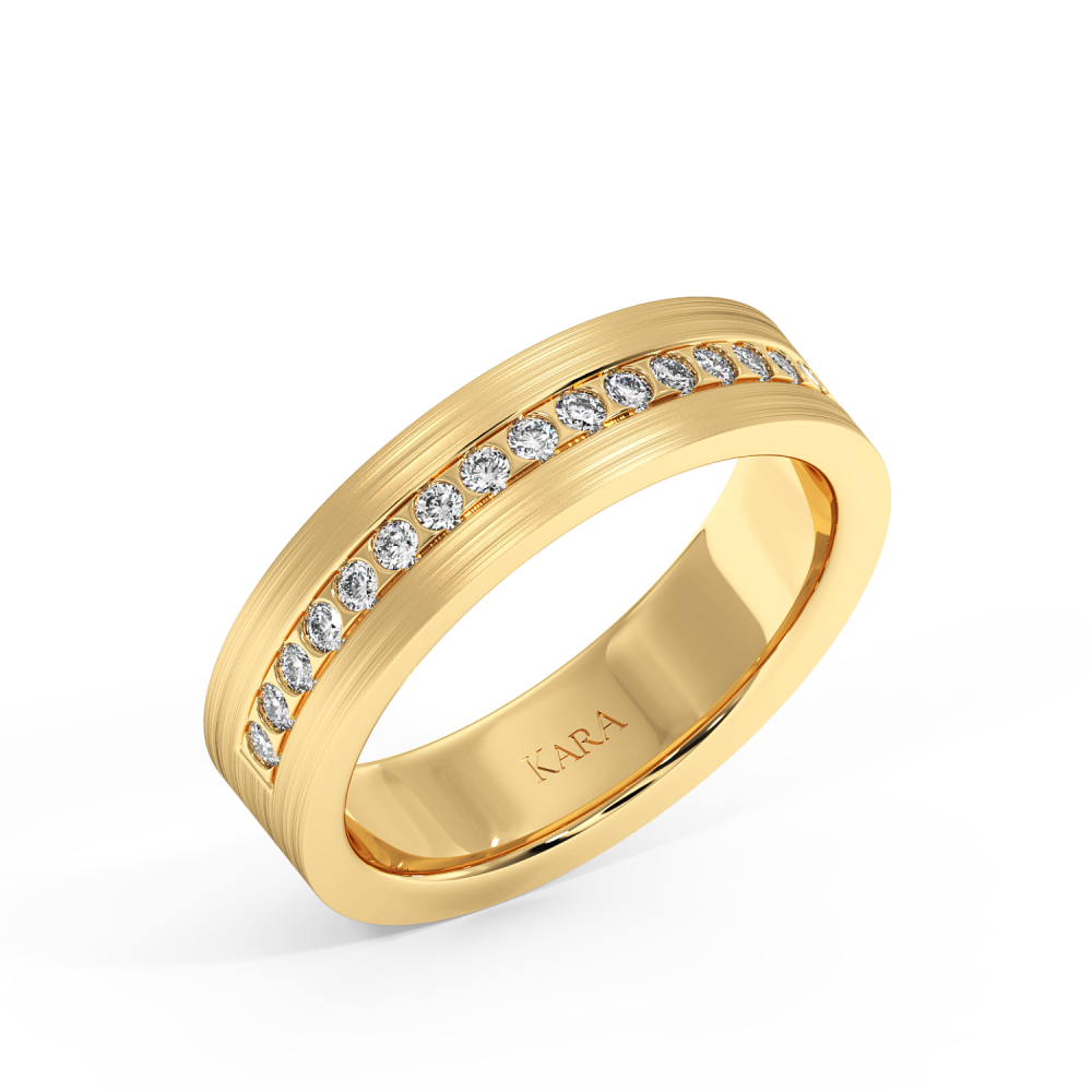 0.21ct diamond wedding rings