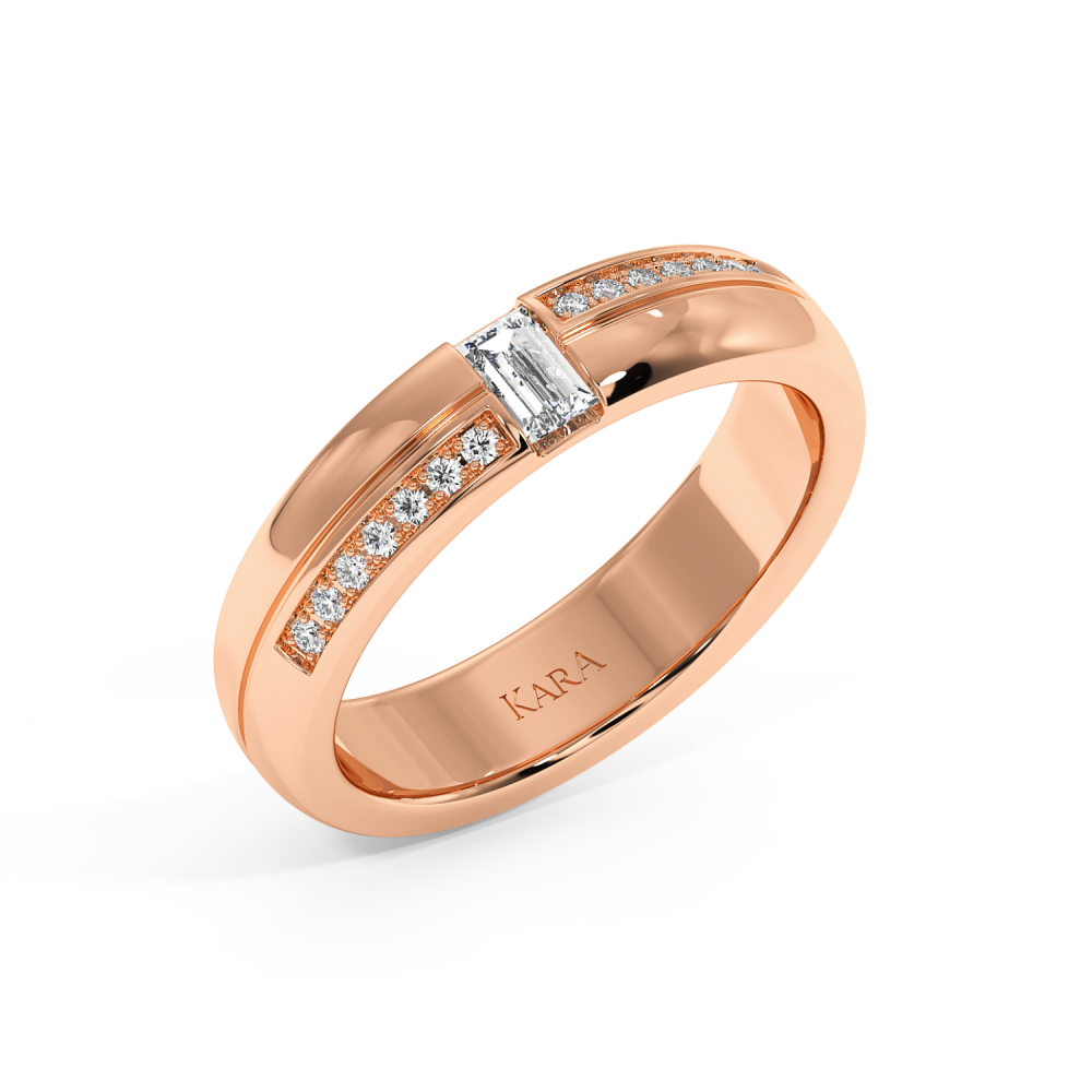 0.23ct diamond wedding rings