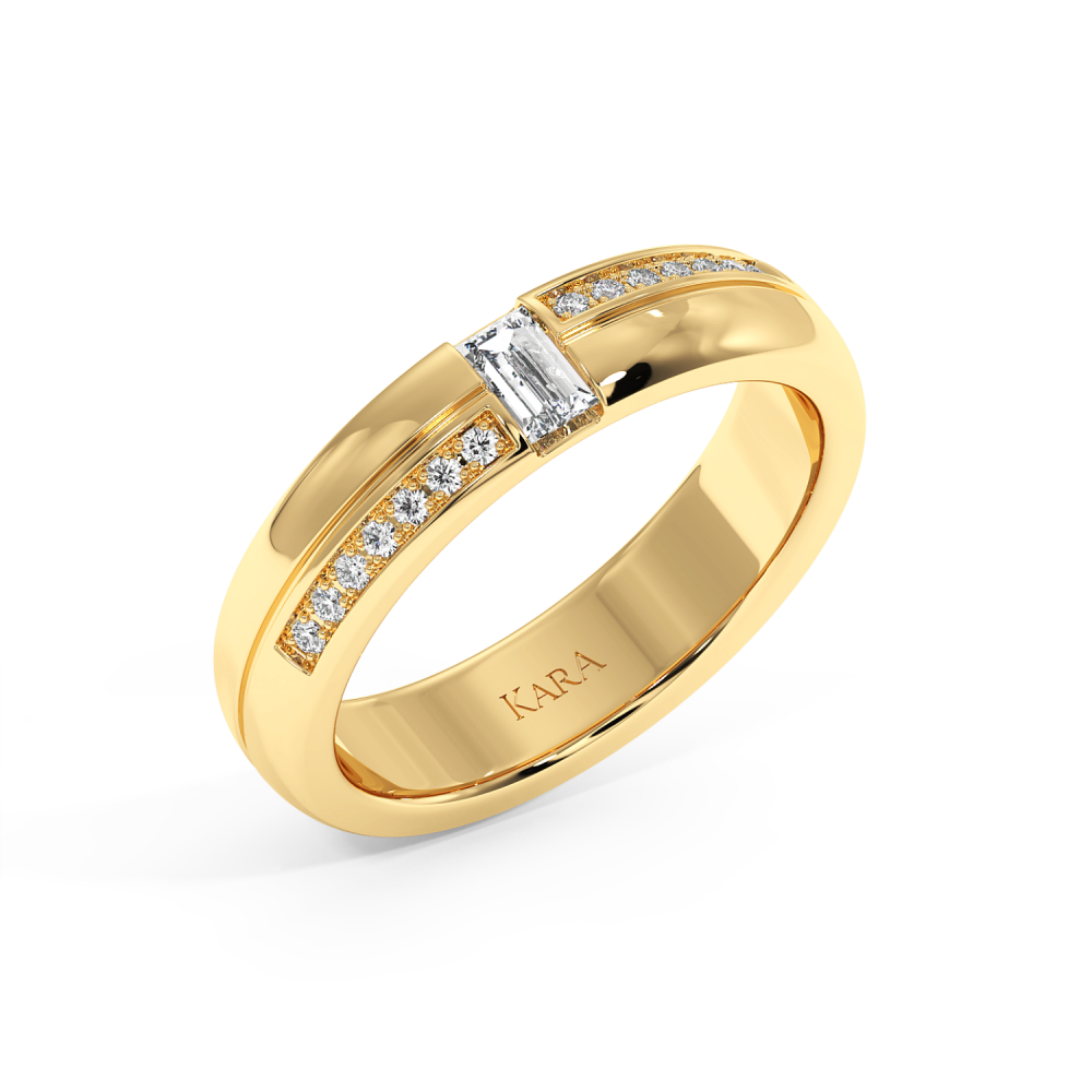 0.23ct diamond wedding rings