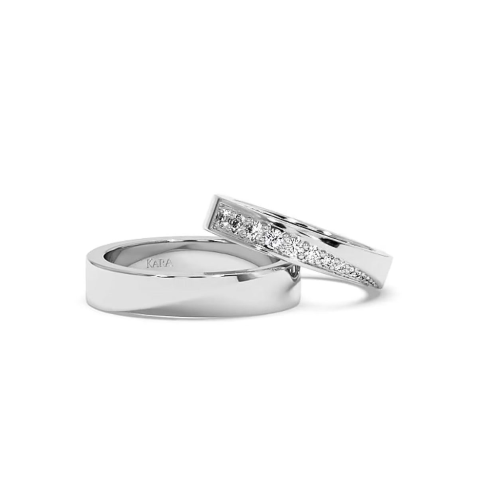 0.25 ct diamond wedding rings