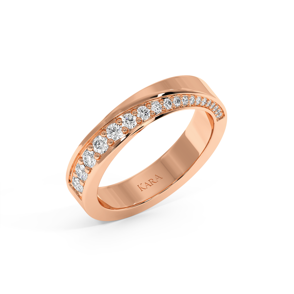 0.25 ct diamond wedding rings