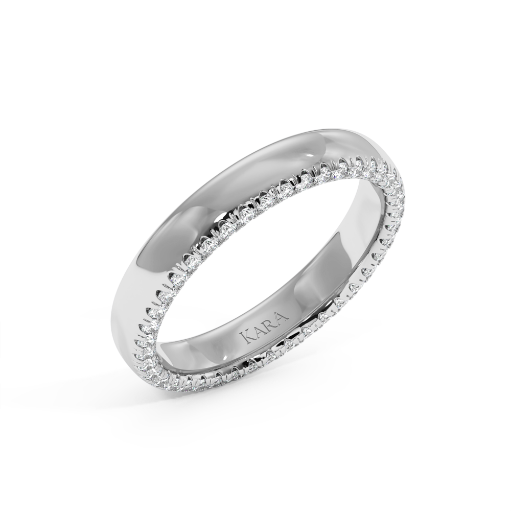 0.27ct diamond wedding rings