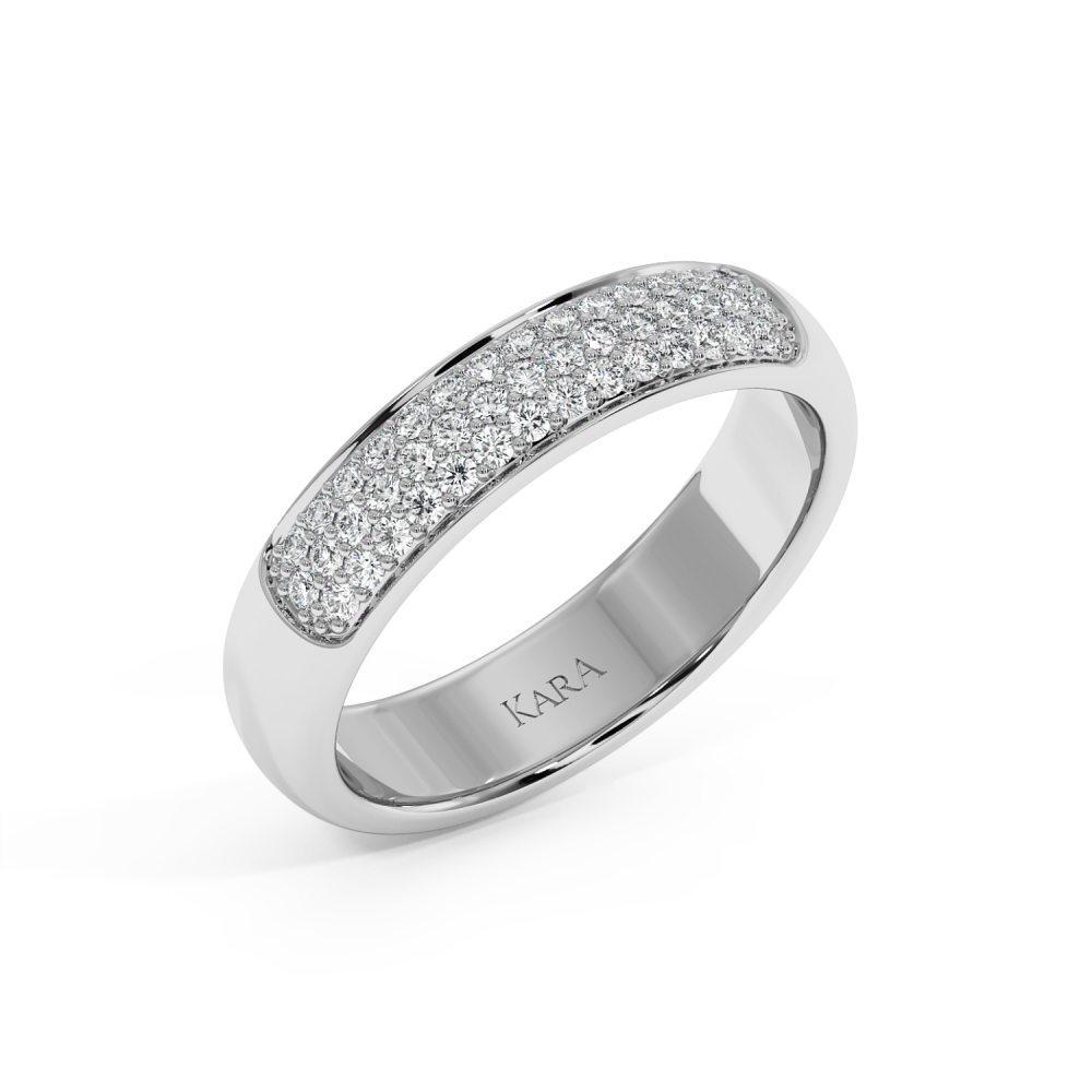 0.28ct diamond wedding rings