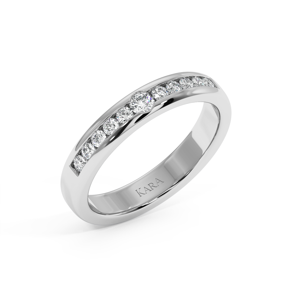 0.29ct diamond wedding rings
