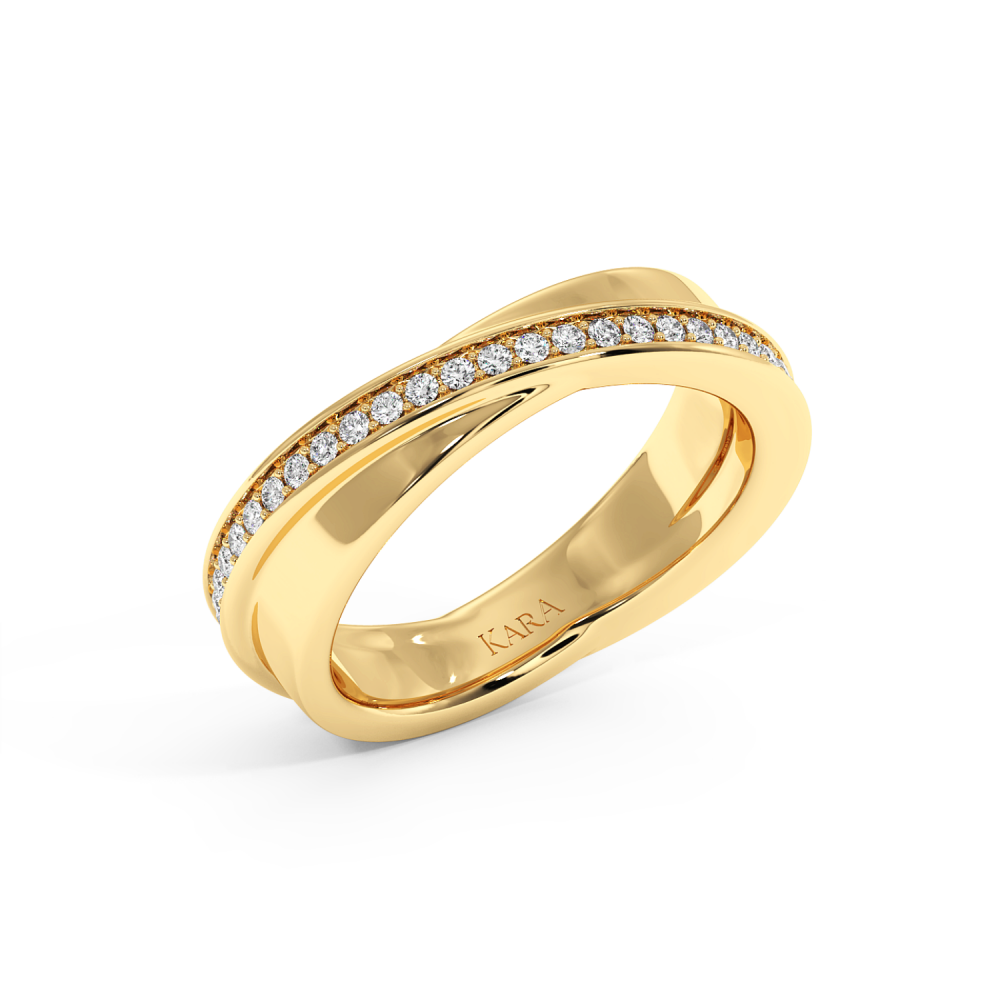 0.31ct diamond wedding rings
