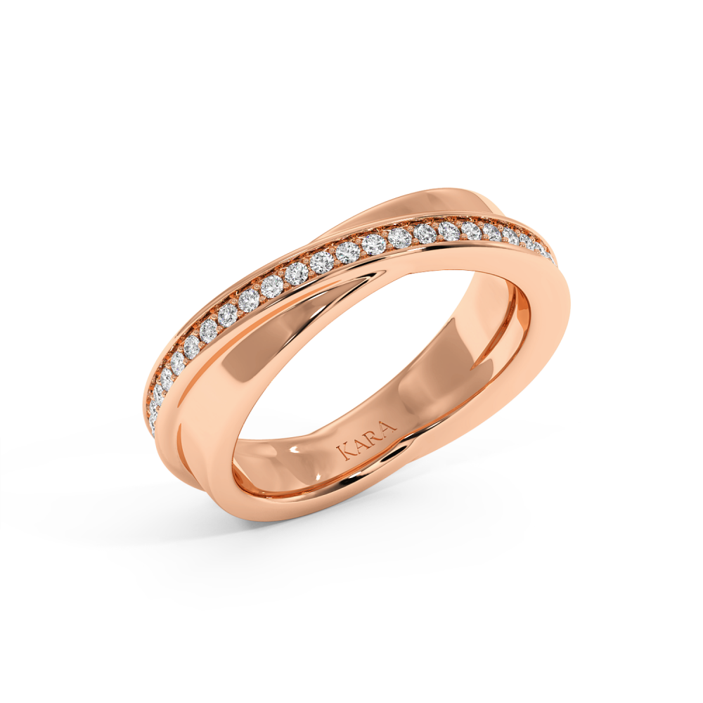 0.31ct diamond wedding rings