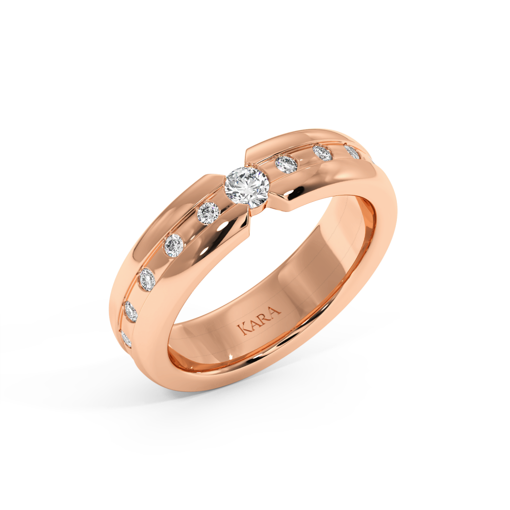 0.33ct diamond wedding rings