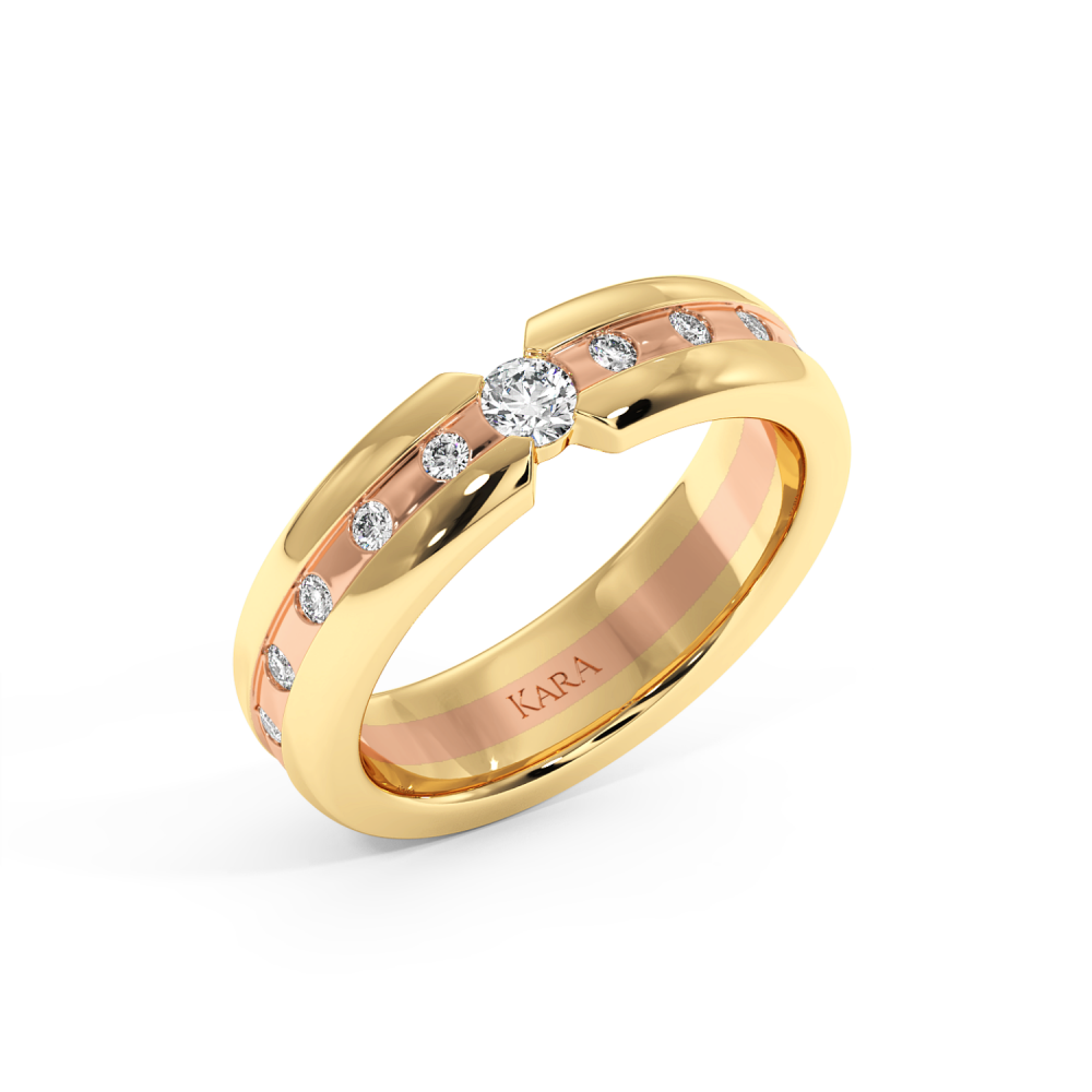 0.33ct diamond wedding rings