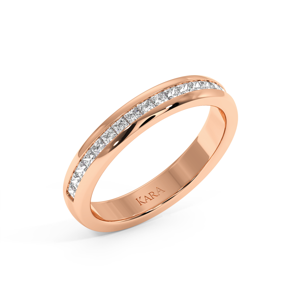 0.34ct diamond wedding rings