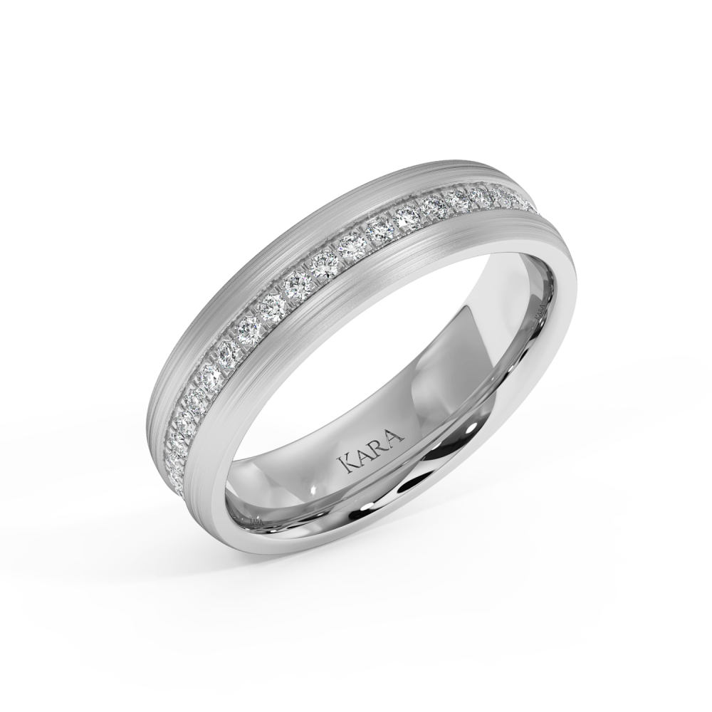 0.35ct diamond wedding rings