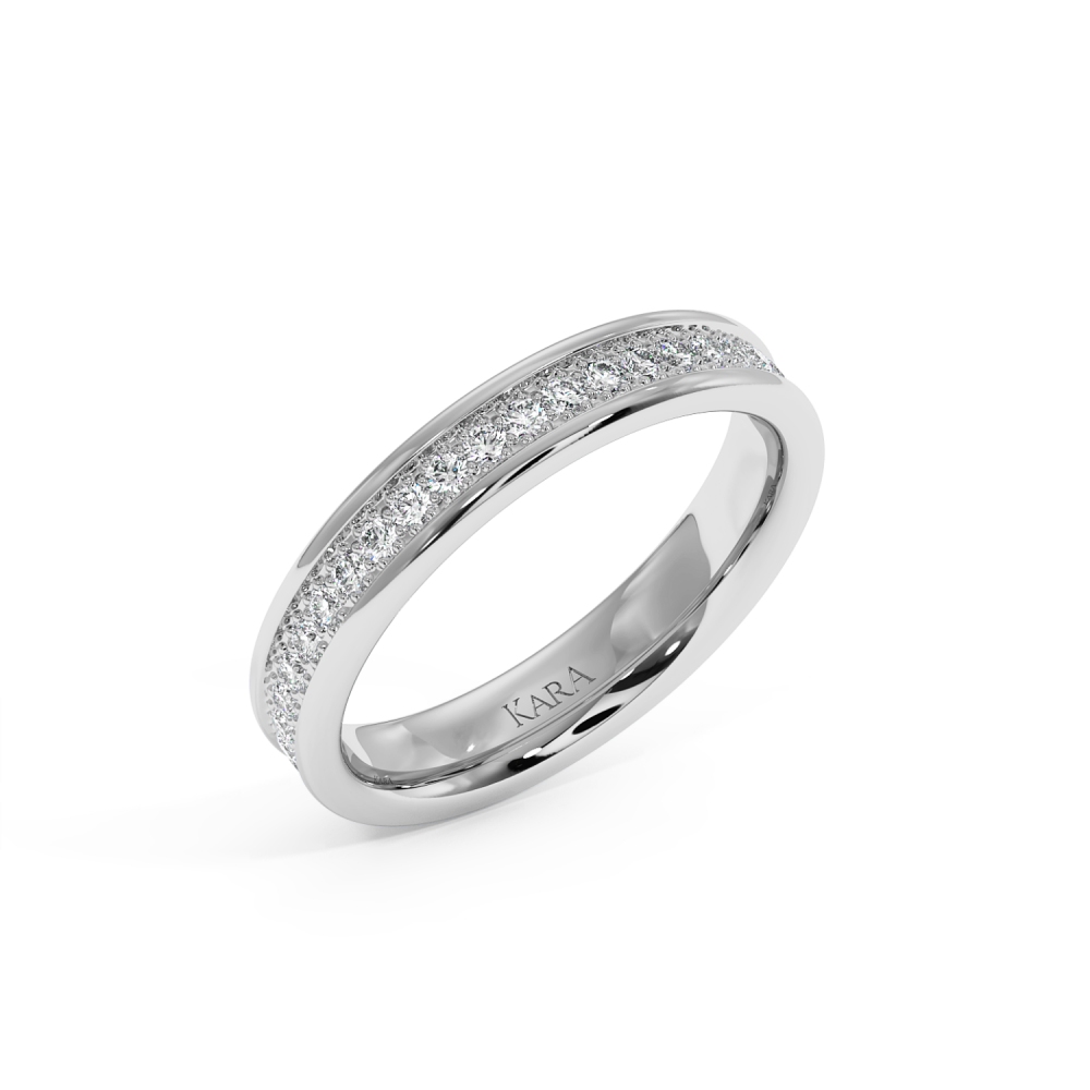 0.40ct diamond wedding rings