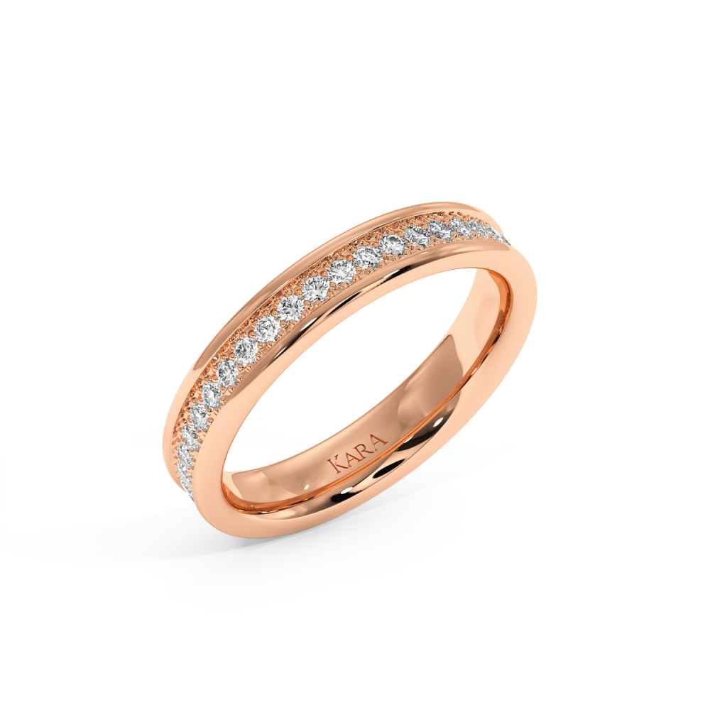 0.40ct diamond wedding rings