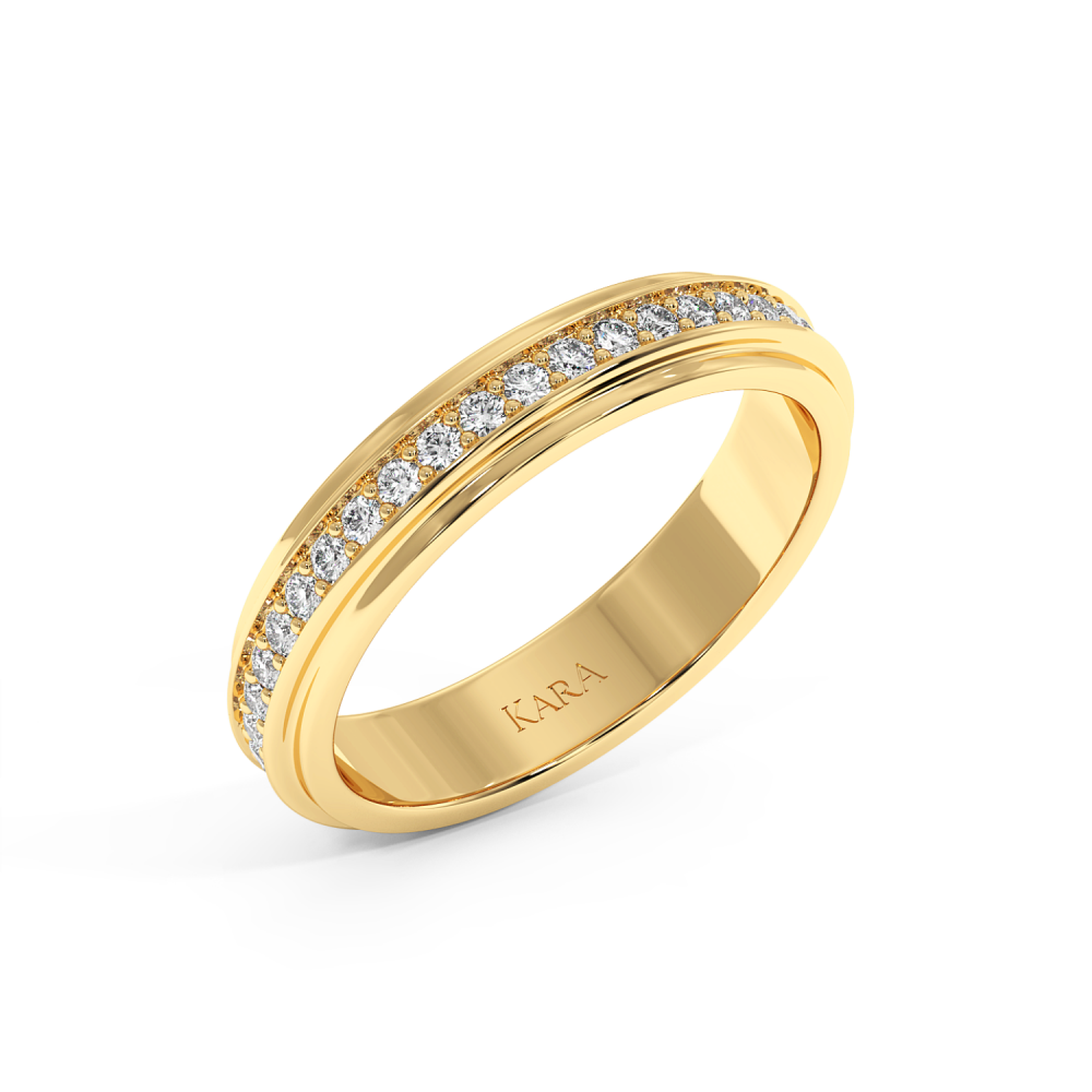 0.40ct diamond wedding rings